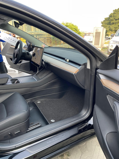 Tesla Model 3 Custom Floor Mats – 360° Perfect Fit
